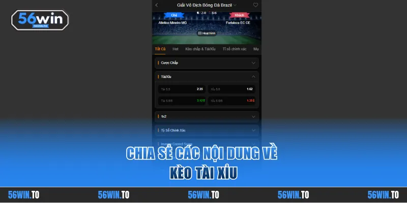 Chia sẻ các nội dung về kèo tài xỉu