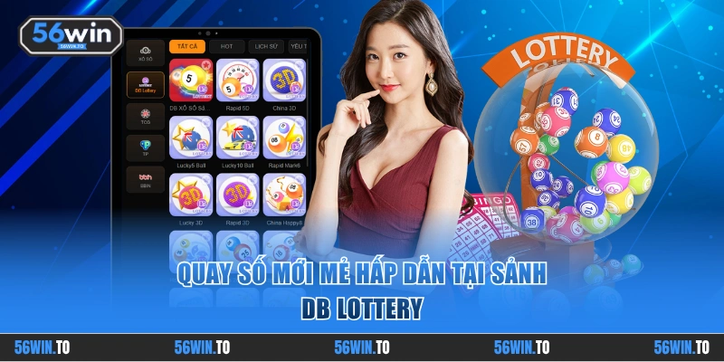 Quay số mới mẻ tại sảnh DB Lottery